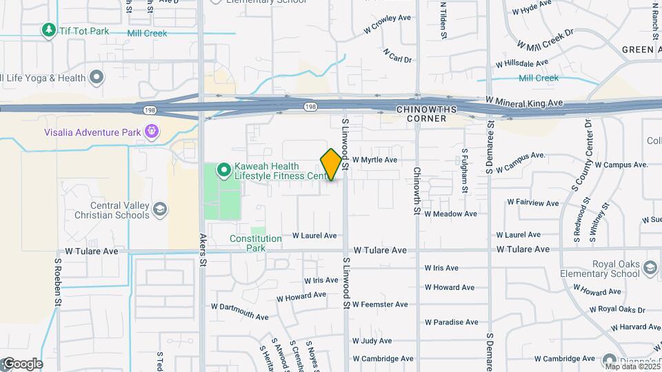 4605 W Cypress Ave Map and Location Details