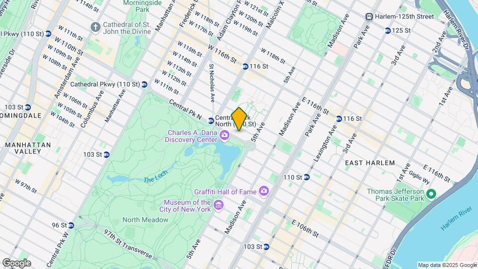 15 W 110th St Map and Location Details