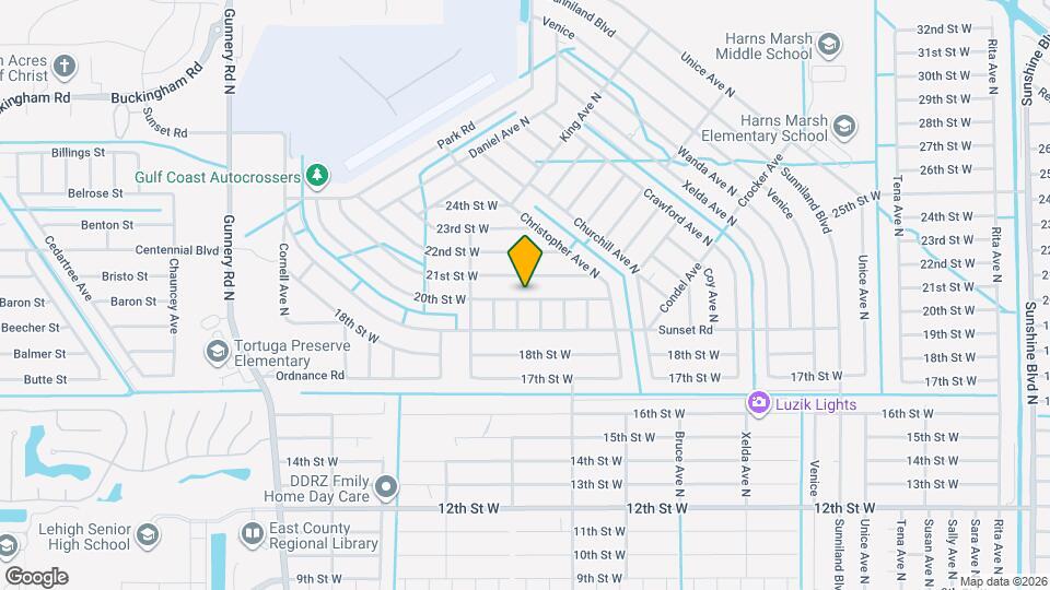 3820 20th St W Mapa y Detalles de la Ubicación