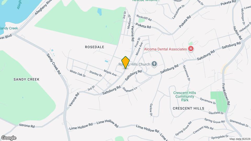 5406 Verona Rd Map and Location Details