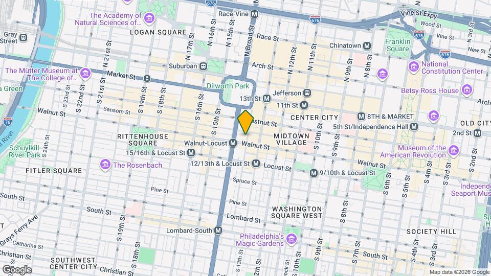 130 S Juniper St Map and Location Details