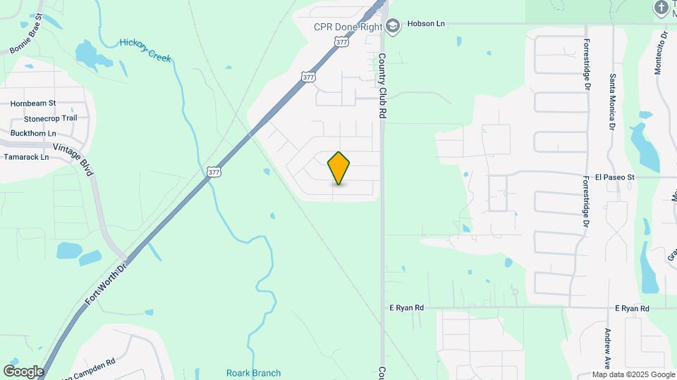 1028 Springcreek Dr Mapa y Detalles de la Ubicación