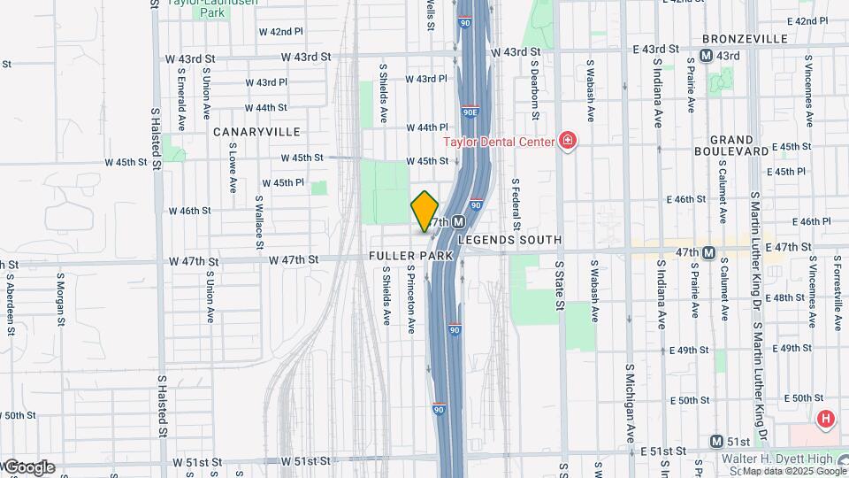 243 W Swann St Map and Location Details