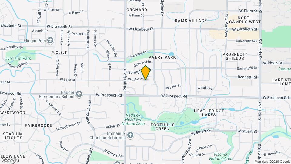 1916 Larkspur Dr Map and Location Details
