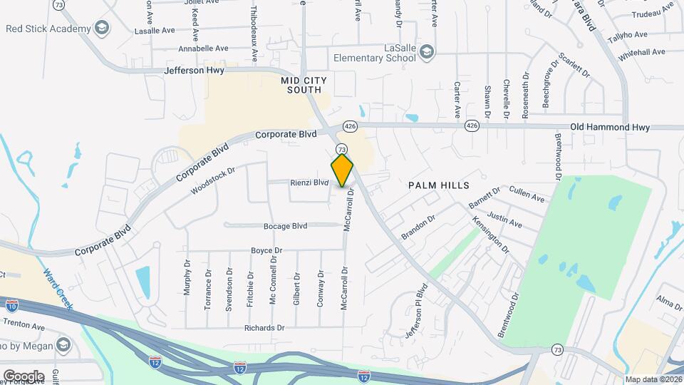 7656 Rienzi Blvd Map and Location Details