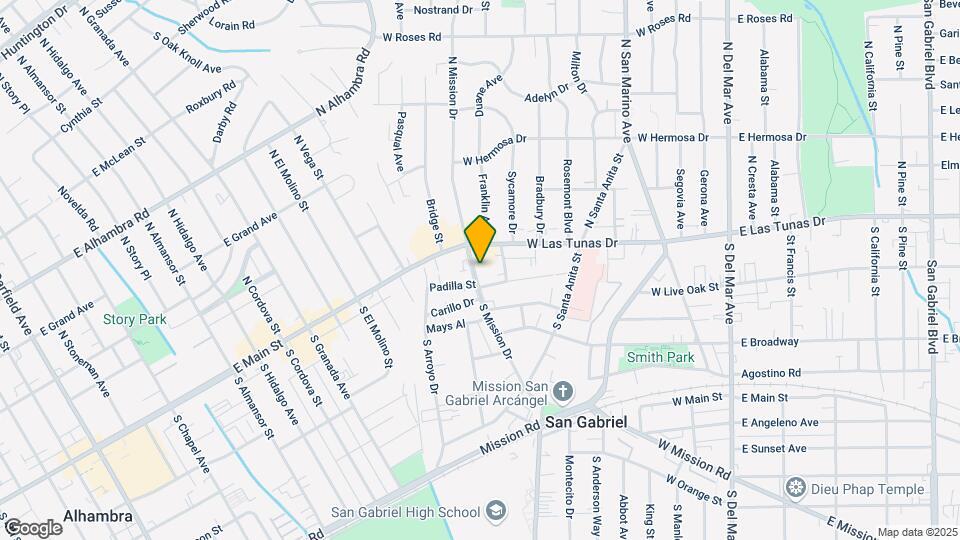 118-122 S Mission Dr Mapa y Detalles de la Ubicación