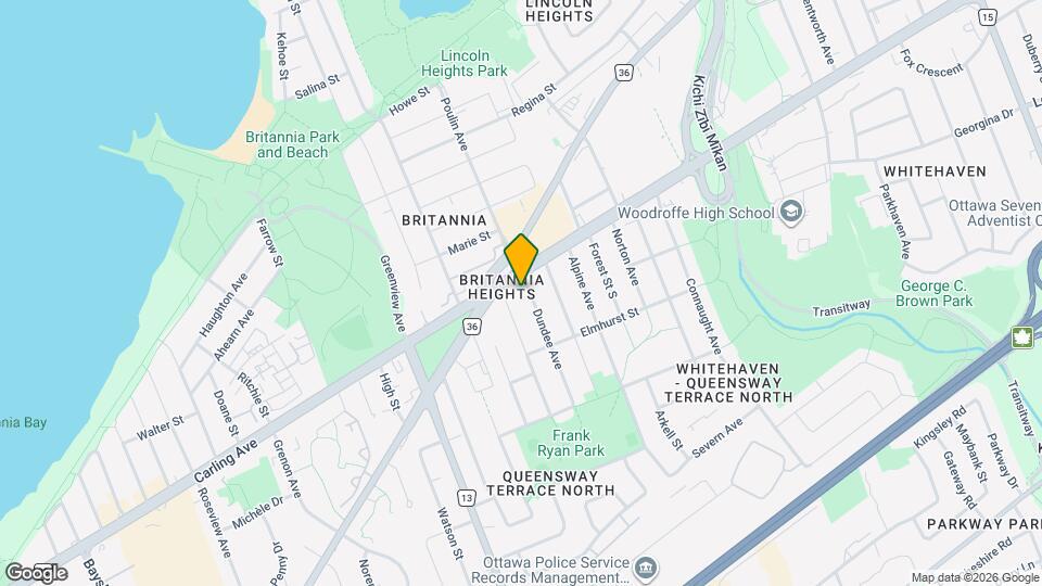 816 Dundee Ave, Unit 1 Map and Location Details