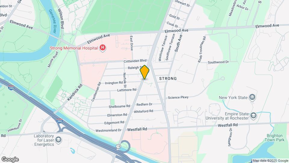 1564 Mount Hope Ave Map and Location Details