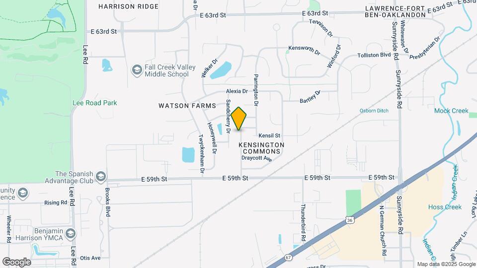 6036 Draycott Dr Map and Location Details