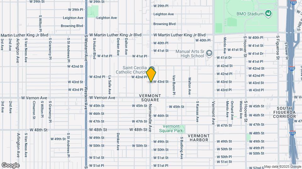 4308 Normandie Ave Map and Location Details