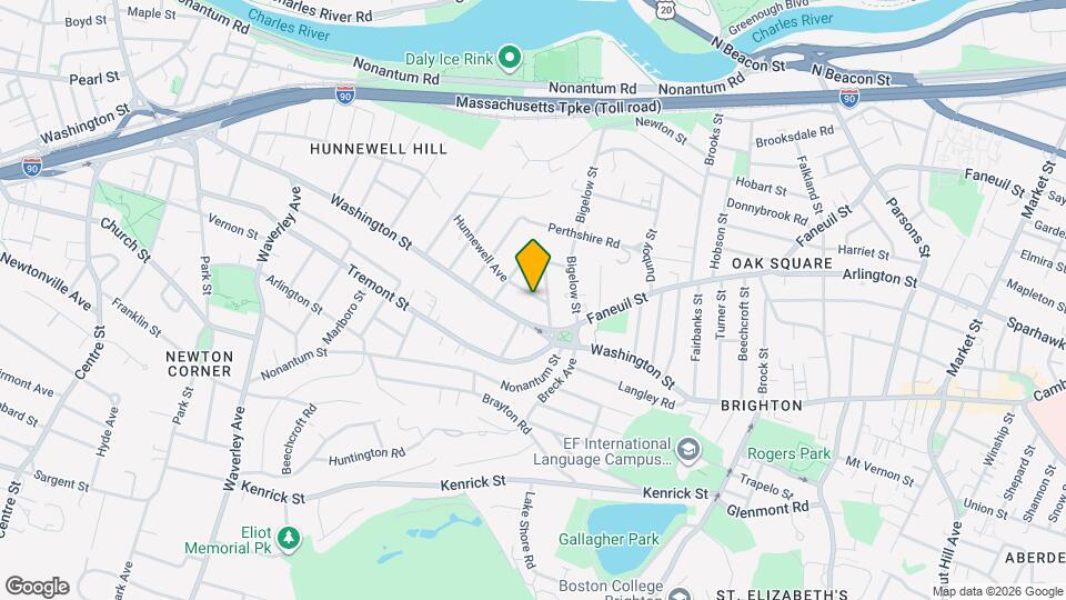 10 Hunnewell Ave Map and Location Details