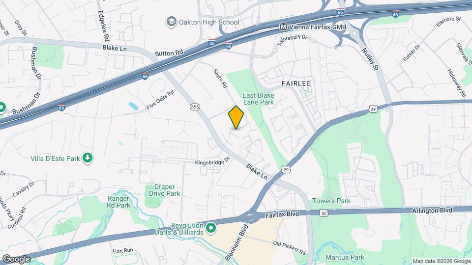 9637 Lindenbrook St Map and Location Details