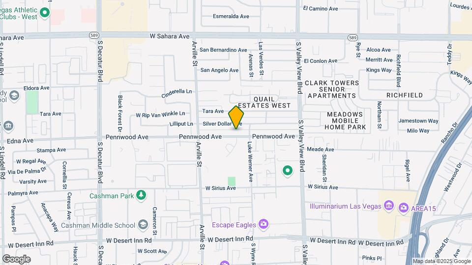 4188 Pennwood Ave Map and Location Details