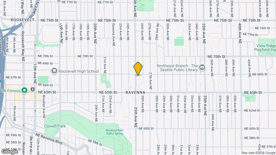 6546 25th Ave NE Map and Location Details