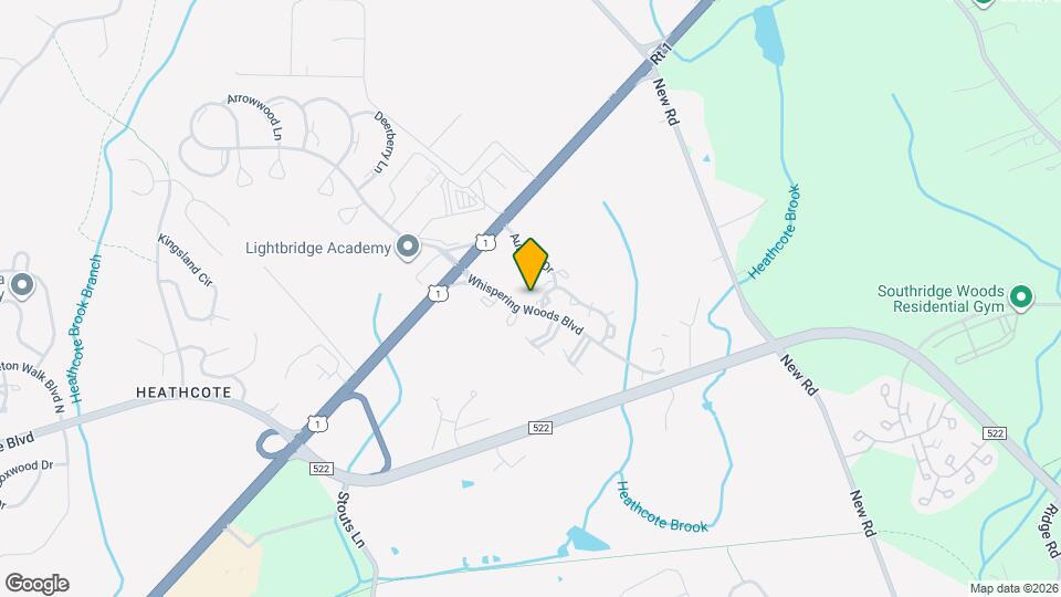 1805 Poplar Ct Map and Location Details