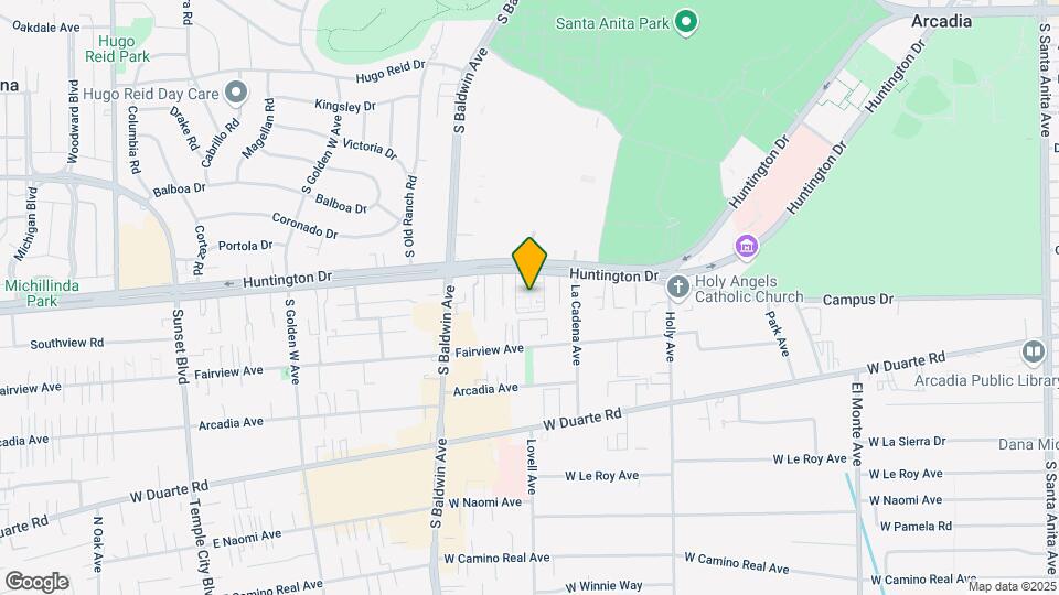 588 W Huntington Dr Map and Location Details
