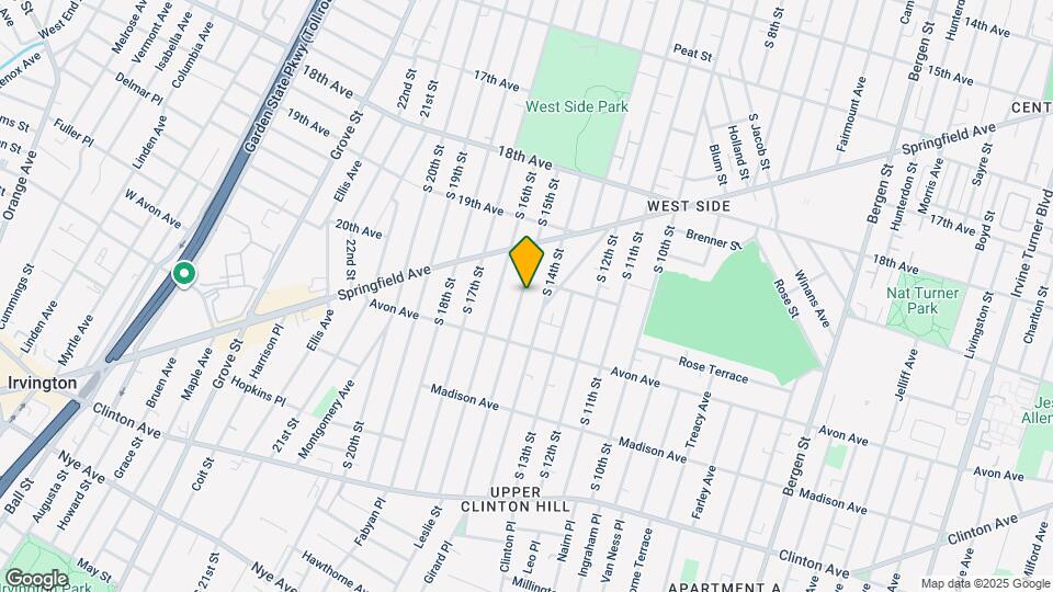 732 S 15th St Map and Location Details