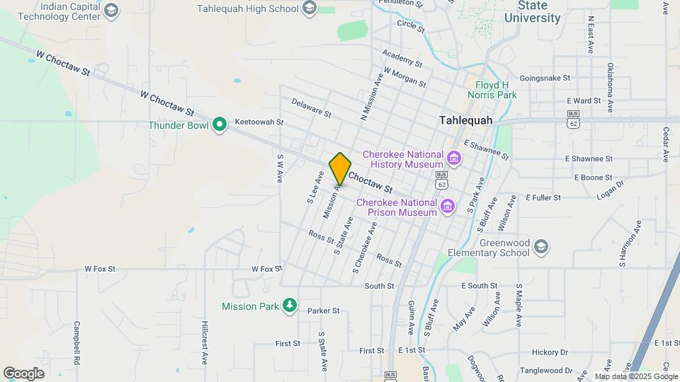 424 W Chickasaw St Mapa y Detalles de la Ubicación