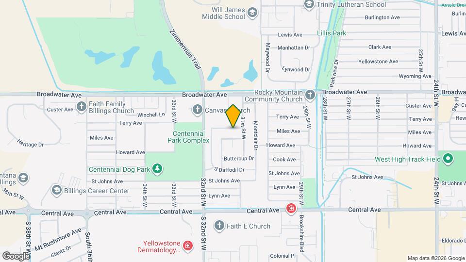 3120 N Daffadil Dr Map and Location Details