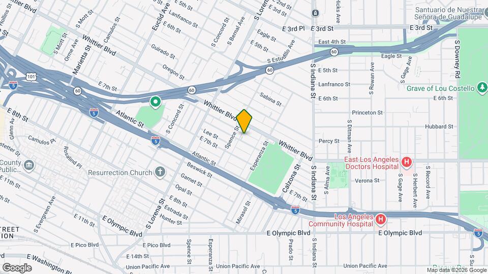 3527 3/4 Siskiyou St Map and Location Details