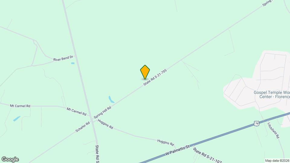 4512 Spring Hill Rd Map and Location Details