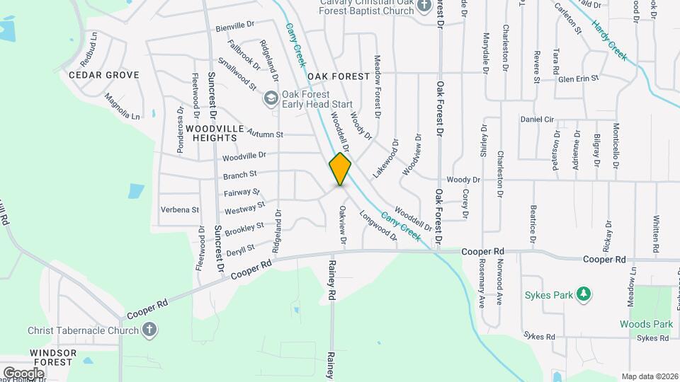 3167 Longwood Dr Map and Location Details