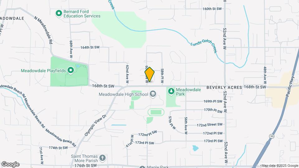 16727 60th Ave W-Unit -1 Map and Location Details