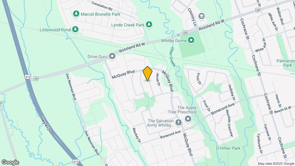 22 Renfield Crescent Map and Location Details