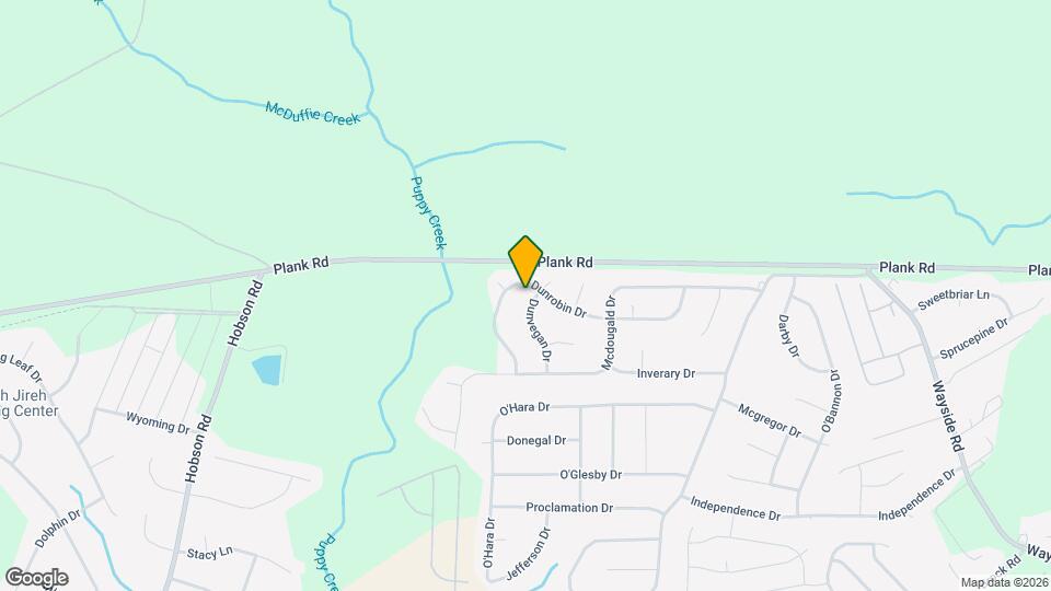 1017 Dunvegan Dr Map and Location Details