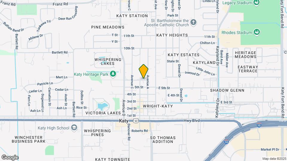 5611 George Bush Dr Map and Location Details