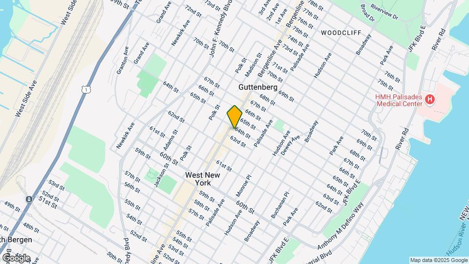 447 64th St Map and Location Details