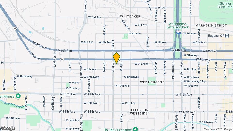 1247 W 8th Ave Mapa y Detalles de la Ubicación