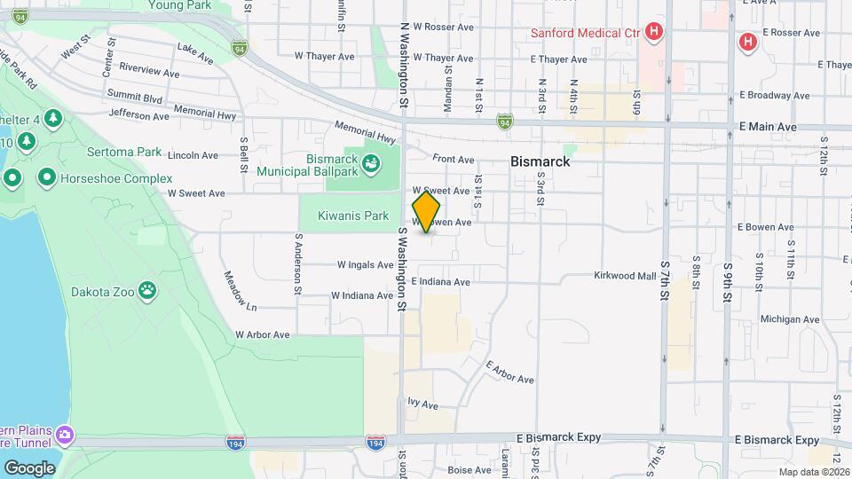 Dakota II Apartments and Townhomes Map and Location Details