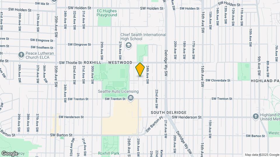 8454 25th Ave SW Mapa y Detalles de la Ubicación