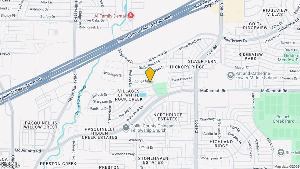 4401 Caledonia Creek Ln Map and Location Details