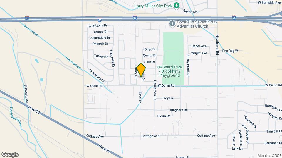 4035-4037 Amber Ln Map and Location Details