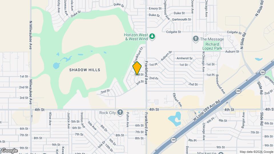 203 Fulton Ave Map and Location Details