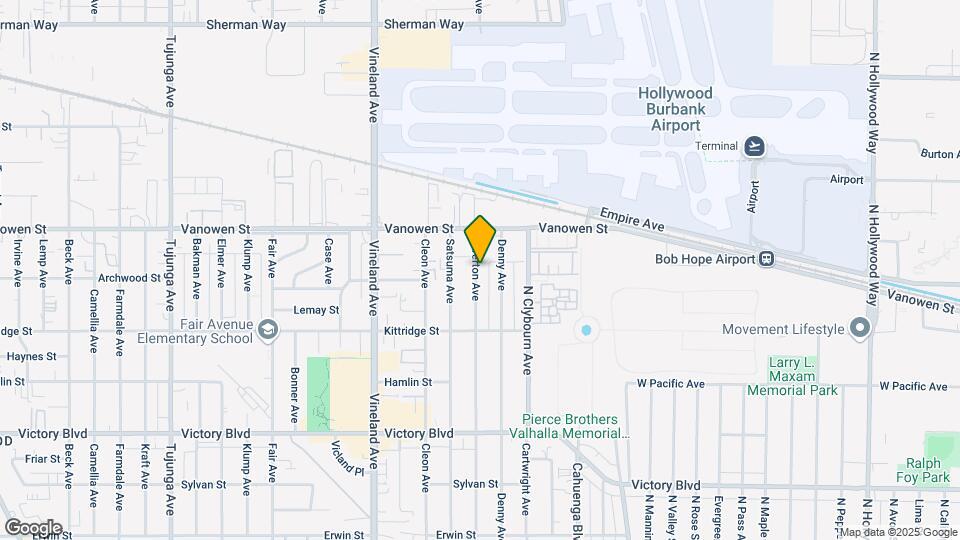 6706 Riverton Ave Map and Location Details