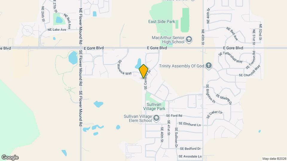 307 SE Camelot Dr Map and Location Details