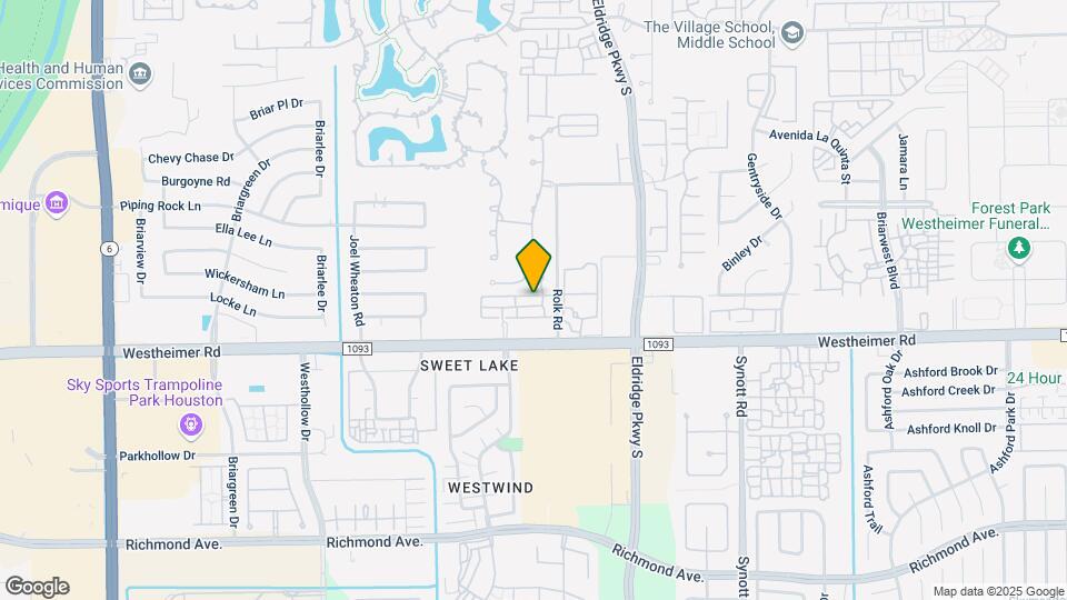 13610 Teal Bluff Ln Map and Location Details
