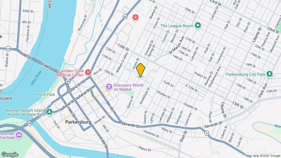 1030 Quincy St Map and Location Details