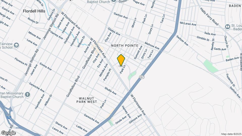 5737 Park Ln Map and Location Details