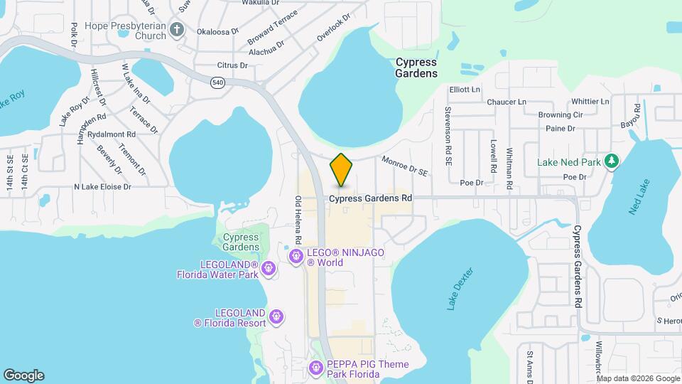 2995 Cypress Gardens Rd Map and Location Details