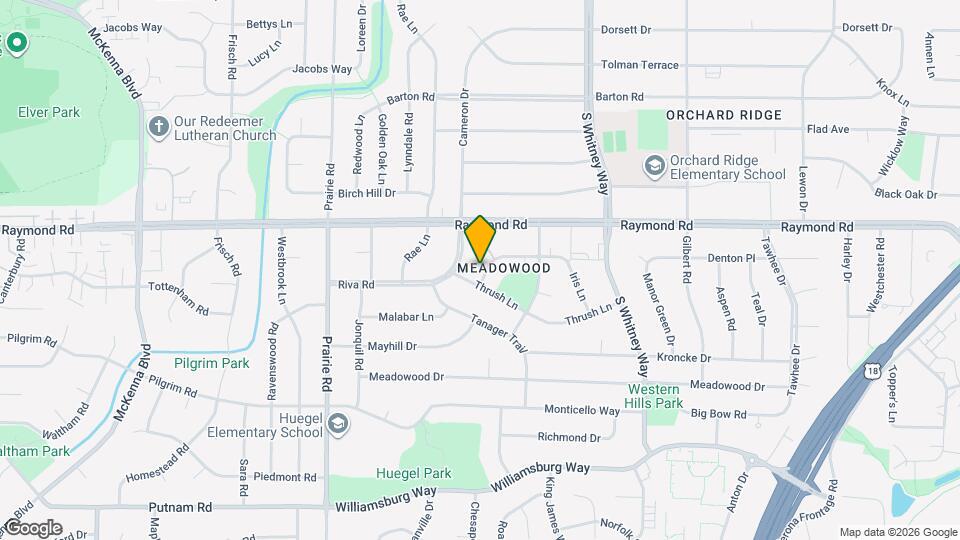 5834 Balsam Rd, Unit 3 Map and Location Details