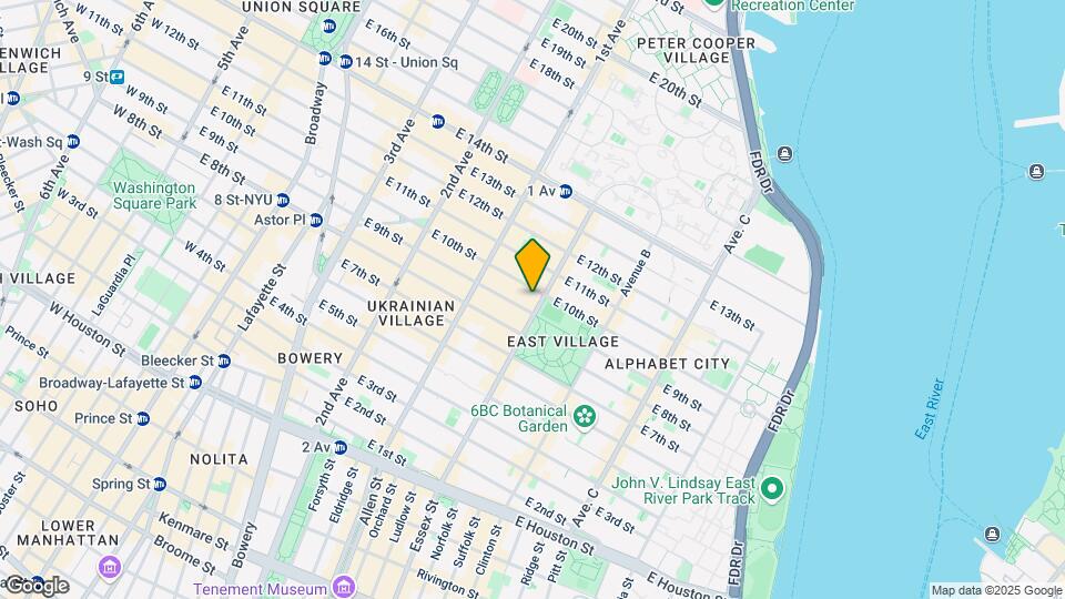 151 Avenue A Map and Location Details