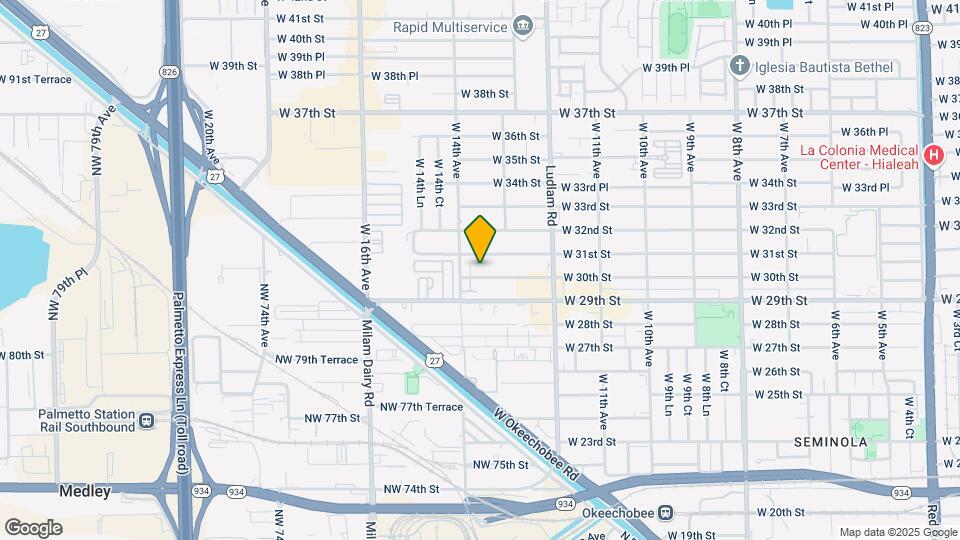 1331-1339 W 30th St Mapa y Detalles de la Ubicación