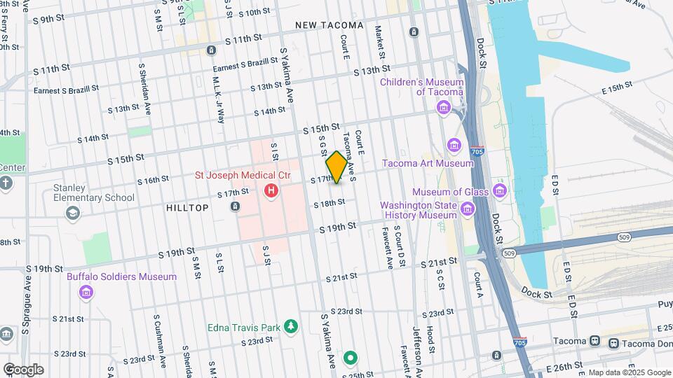 New Tacoma Apartments Map and Location Details