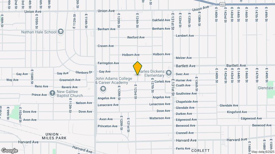 3769 E 124th St Mapa y Detalles de la Ubicación