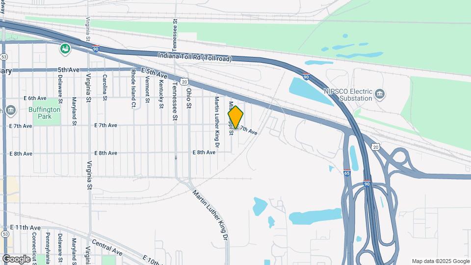 723 Mississippi St Map and Location Details
