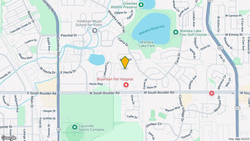 876 Cimarron Dr Map and Location Details